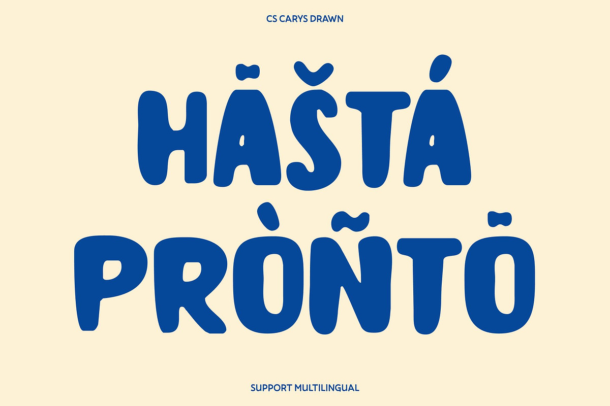 CS Carys Drawn, a Sans Serif Font by Craft Supply Co. (Photo 6 of 8)