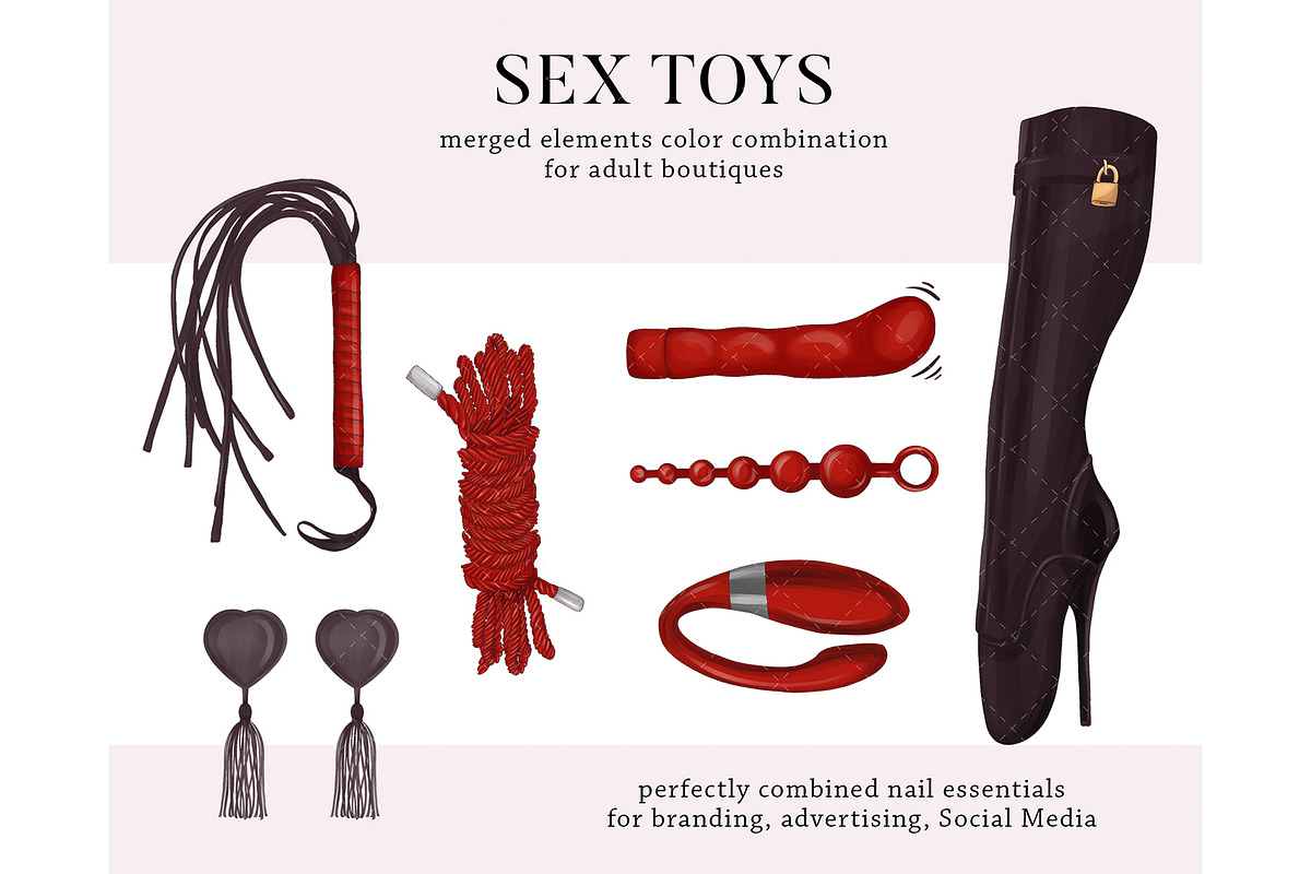 Fetish BDSM Leather latex LGBT pride, an Object Illustration by Milatoo (Photo 4 of 6)