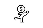 Overcharge price icon, an Icon by Creative priyanka