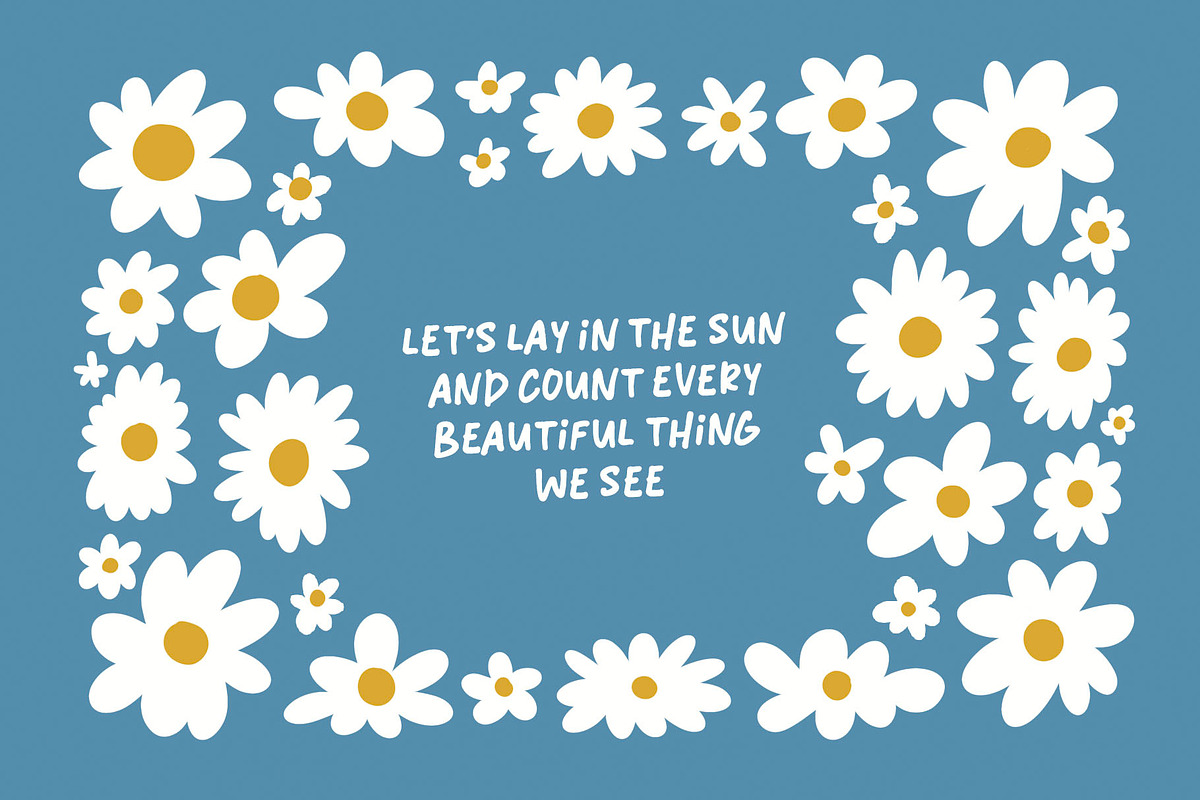 Daisy Mae Handwritten font, a Font by ReveryWorks (Photo 9 of 11)