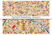 City Grid Maps, an Illustration by BlackBird Foundry (Thumbnail 3 of 3)