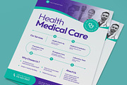 Health Medical Care Flyer, a Flyer Template by graphicook (Thumbnail 2 of 3)