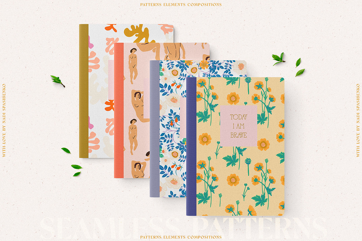 Floral Boutique || Vector Floral Set, an Illustration by nadispasibenko (Photo 7 of 15)