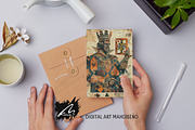 Whimsical Queen and King Scrappapers, a Person Illustration by Digital Art Mahdiseño (Thumbnail 9 of 10)