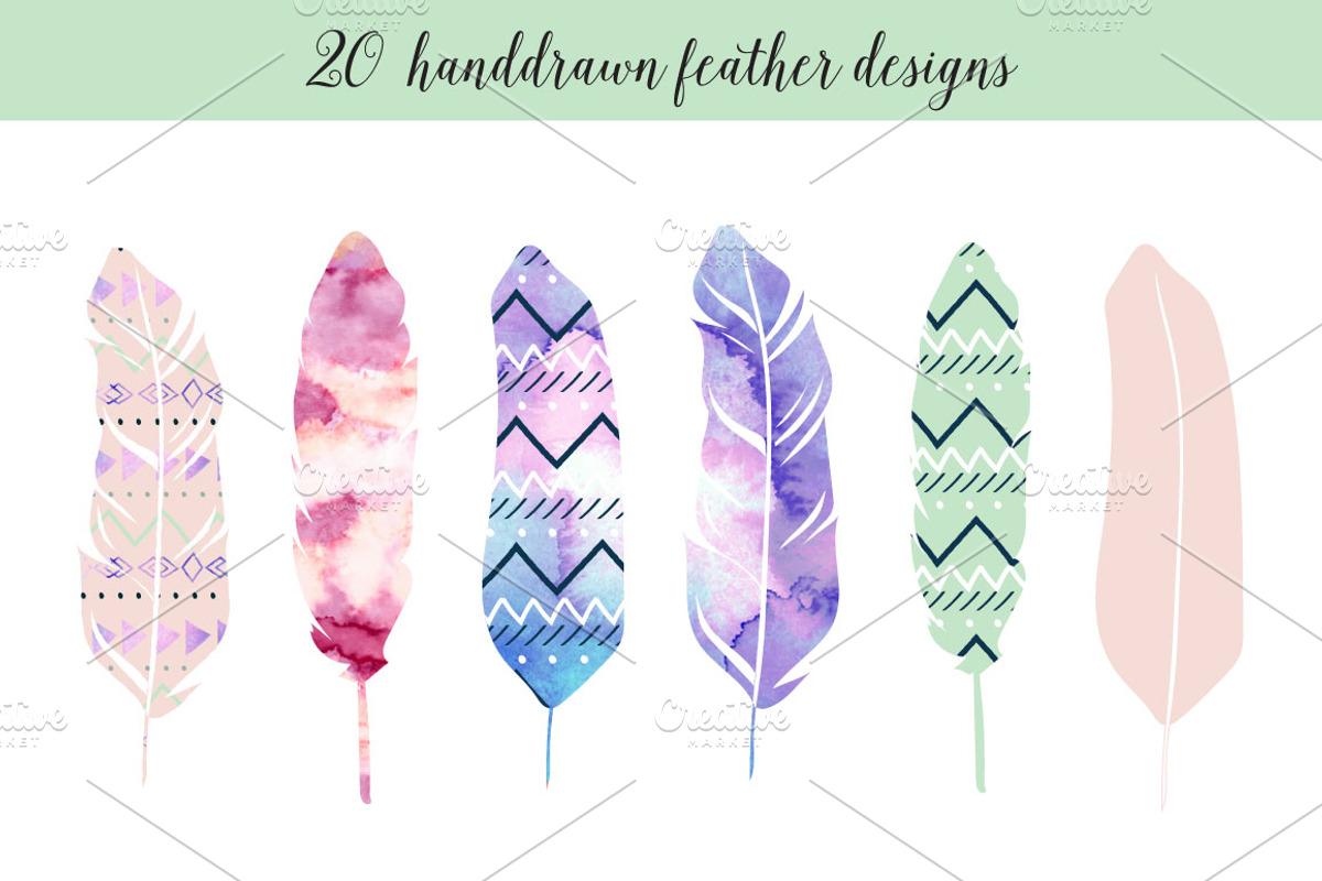 SALE Design Bundle Arrow & Feather preview 3