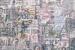 Abstract Newspaper Background
