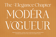 Vogures Fabric Modern Elegant Serif, a Serif Font by timelesstype.co (Thumbnail 6 of 10)