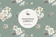 Garden Ivory Botanical Set, a Decorative Illustration by Karma (Thumbnail 12 of 20)