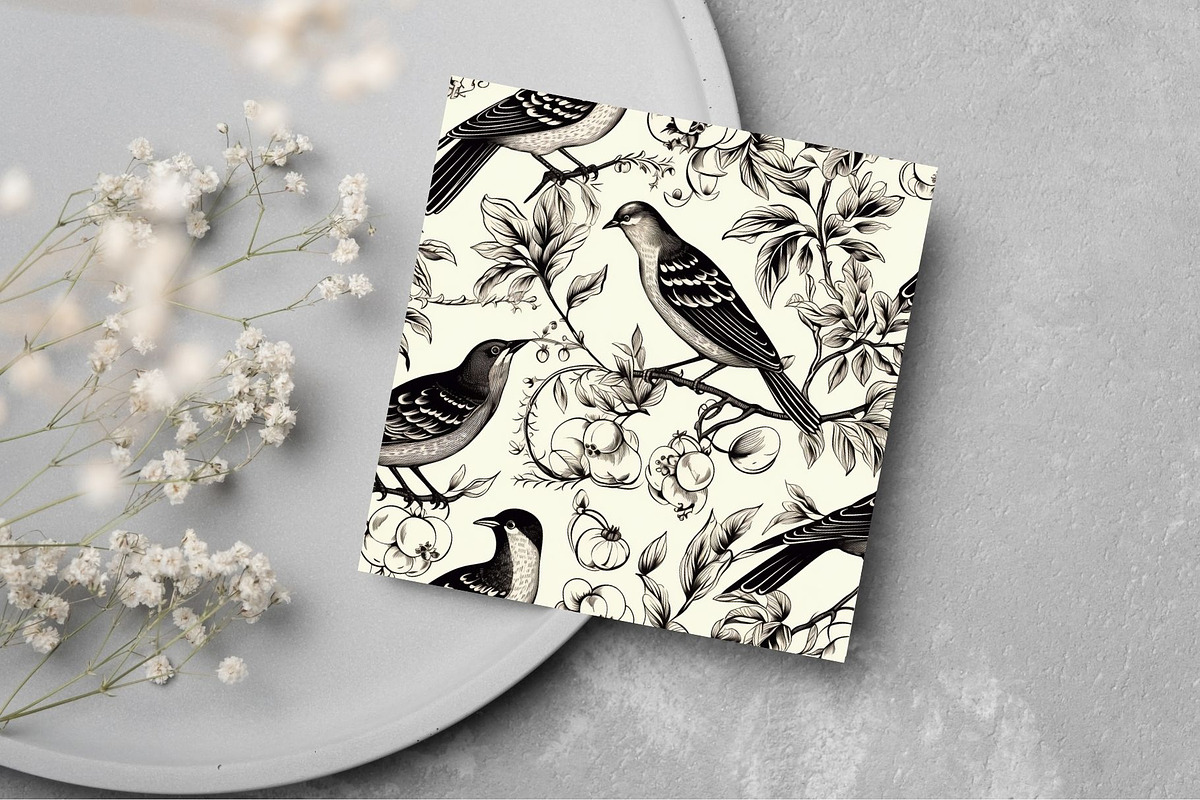 41 Black Mix Seamless Pattern Print, a Pattern Graphic by ARTOZEN DIGITAL (Photo 7 of 16)