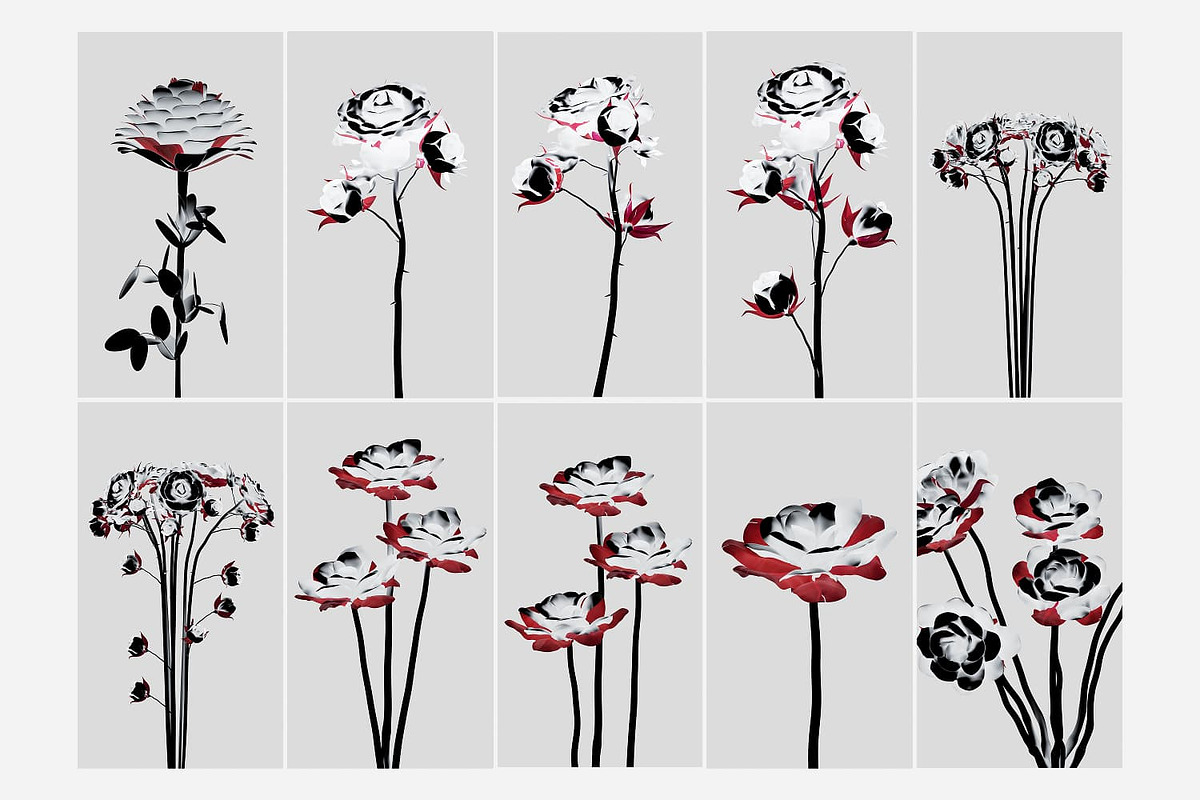 30 Flowers Backgrounds, a Background Graphic by Tridimensi Pro (Photo 2 of 11)