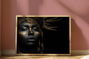 Golden Midas Africa Wall Art Set, a Decorative Illustration by PrintablesByFranklyn (Thumbnail 9 of 10)