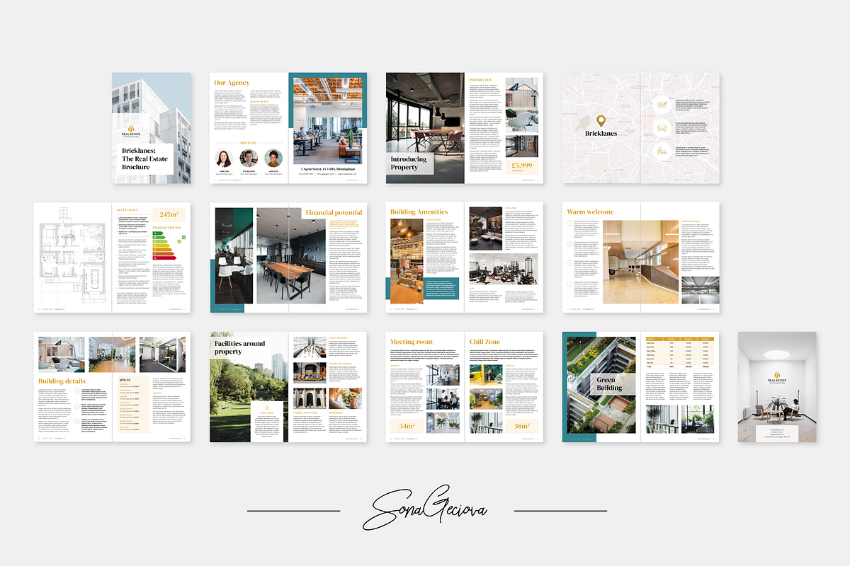 Real Estate Portrait Luxury Brochure, a Brochure Template by SonaGeciova (Photo 16 of 16)