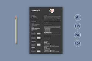 Minimal Modern Resume Template