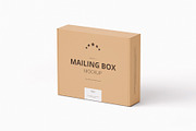 Shipping | Mailing Box Mock-up, a Cups & Container Mockup by WebAndCat (Thumbnail 16 of 16)