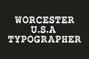 Type Writer Classic, a Font by Fourteen Letter (Thumbnail 4 of 4)