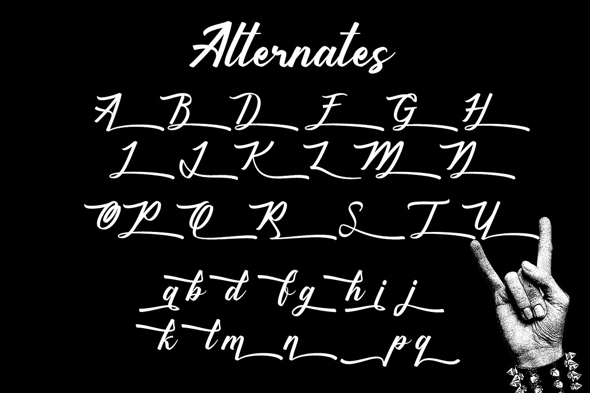 Holasky - Modern Script Font, a Script Font by Favo Write (Photo 10 of 13)