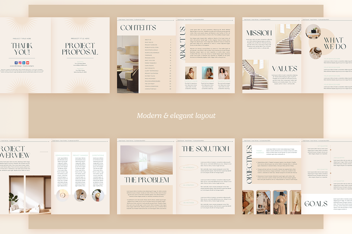 Project Proposal Ebook, a Magazine Template by Creatif Foundry (Photo 3 of 7)