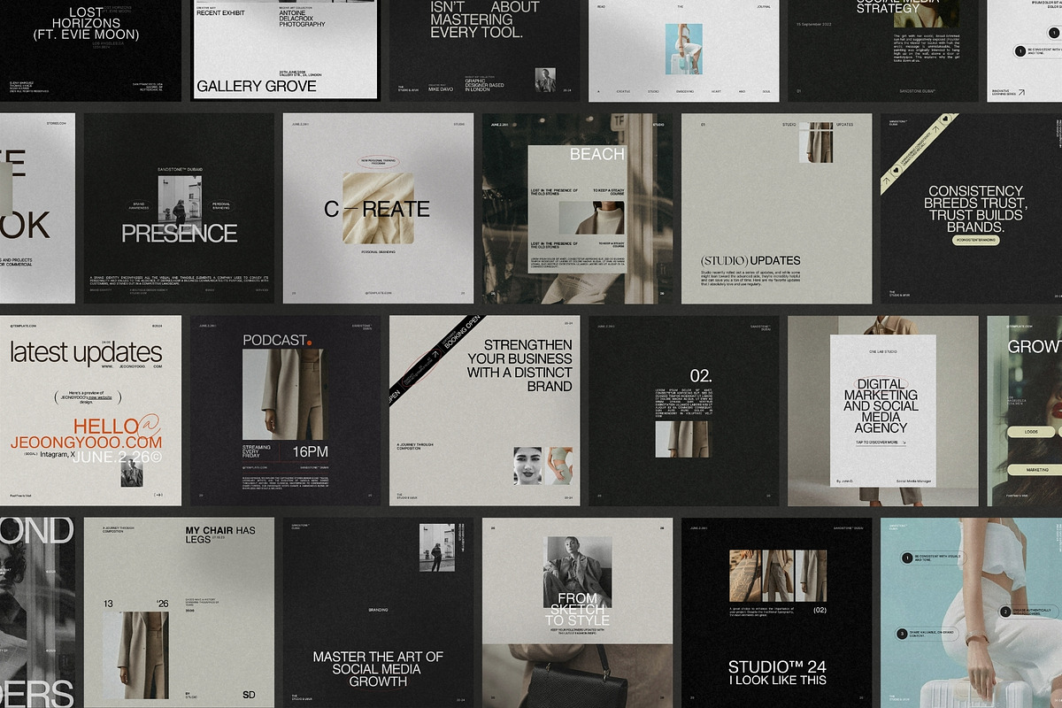 Social Media Templates, a Social Media Template by Prapti Design (Photo 4 of 9)