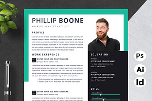 Cute Resume Template, a Resume Template by Attractive Resume