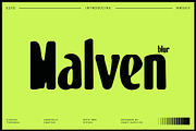 Malven Blur, a Serif Font by Craft Supply Co. (Thumbnail 1 of 8)
