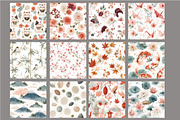 Japanese Seamless Patterns, a Pattern Graphic by Design Market (Thumbnail 2 of 4)