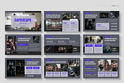 Sport & Fitness Google Slides, a Presentation Template by fluffstudio (Thumbnail 2 of 4)