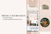 Instagram Template BUNDLE, a Social Media Template by Templits (Thumbnail 7 of 8)