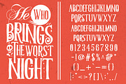 Modiaro vintage branding logo font, a Font by Ian Irwanwismoyo (Thumbnail 2 of 4)