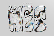 Floating Drop - Color Bitmap Font, a Symbol Font by Gleb Guralnyk (Thumbnail 4 of 5)