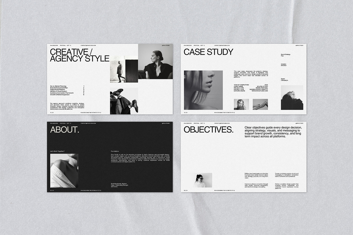 Modern Brand Strategy Proposal Deck, a Presentation Template by Prapti Design (Photo 7 of 10)