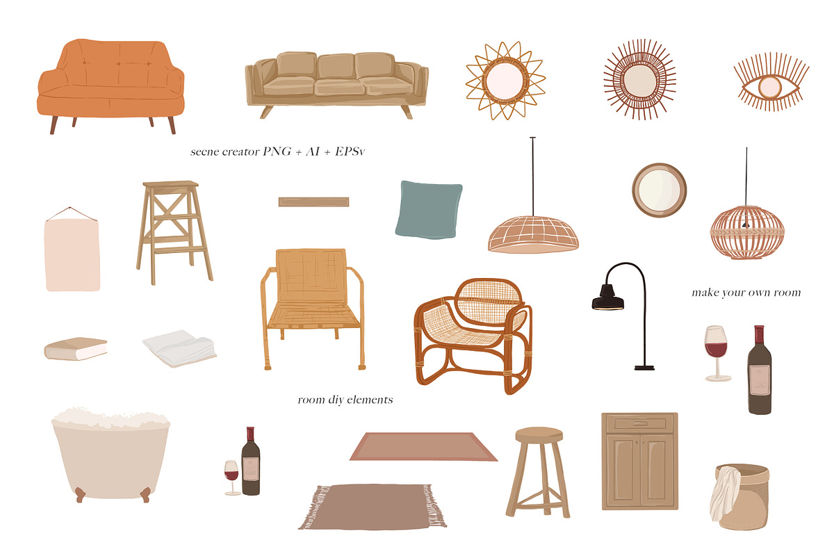 All of Life Bundle - 5 in 1, a Person Illustration by Backyard Rose (Photo 8 of 25)