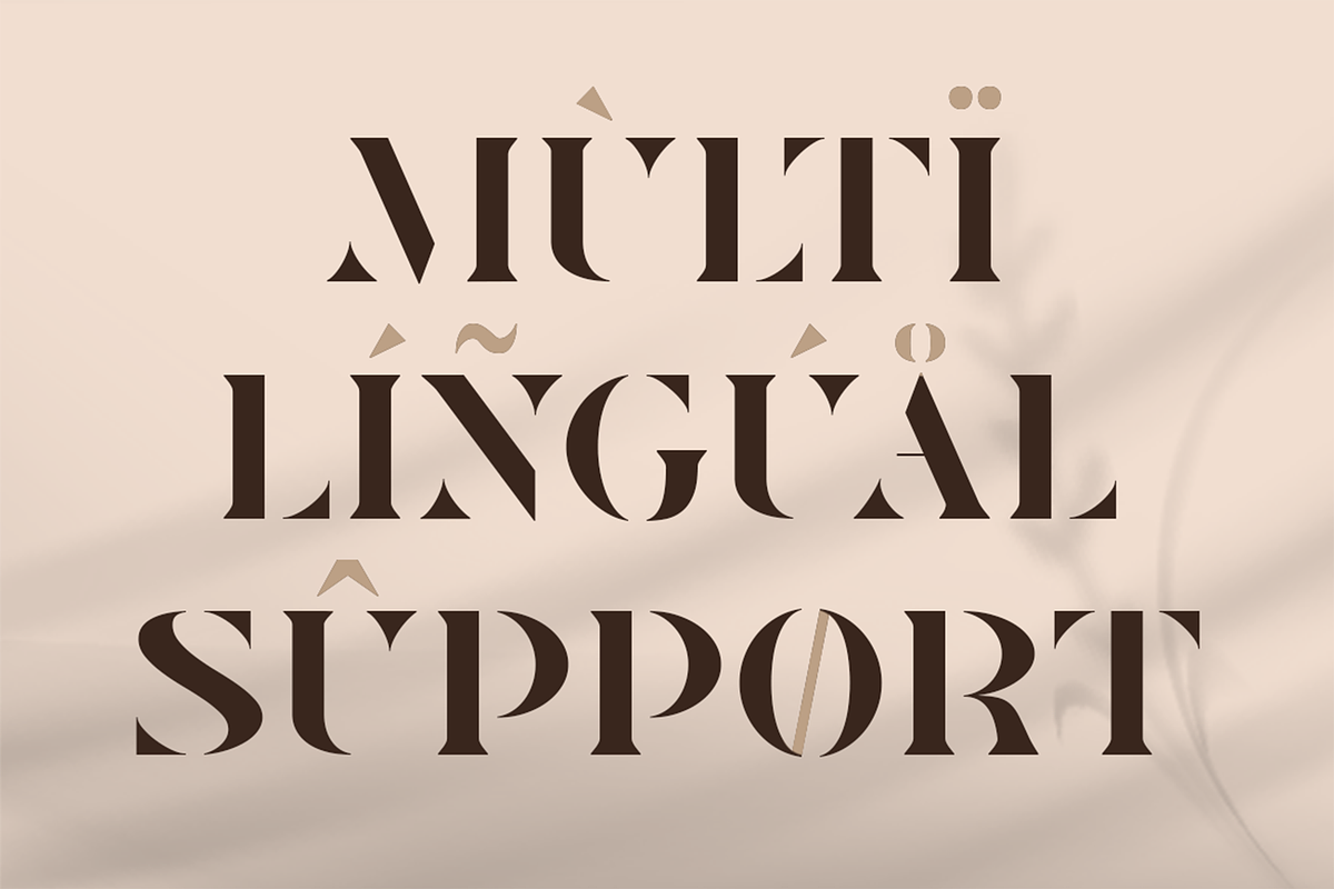 VOLUMA - Simple Elegant Display Font, a Serif Font by Pekotype (Photo 5 of 11)