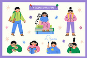 Back to school, an Education Illustration by meowlyunok (Thumbnail 3 of 5)