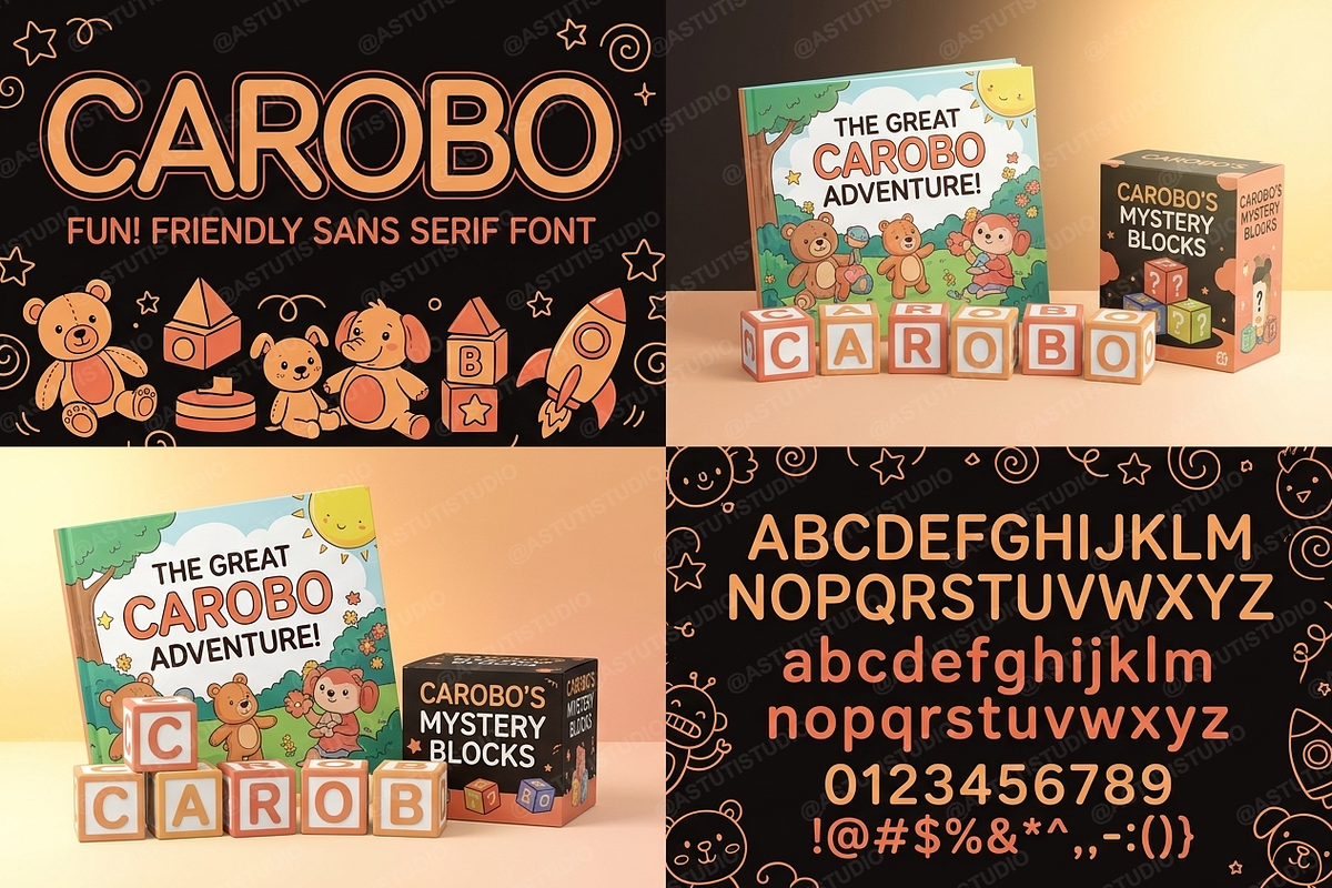 Carobo | Modern Sans Serif, a Sans Serif Font by Astuti Studio (Photo 14 of 25)