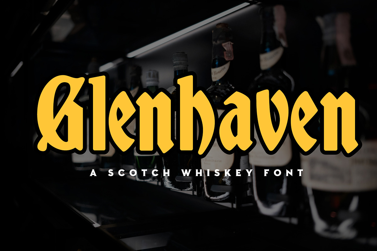 Glenhaven, a Font by Loudoun Design Co. (Photo 1 of 5)