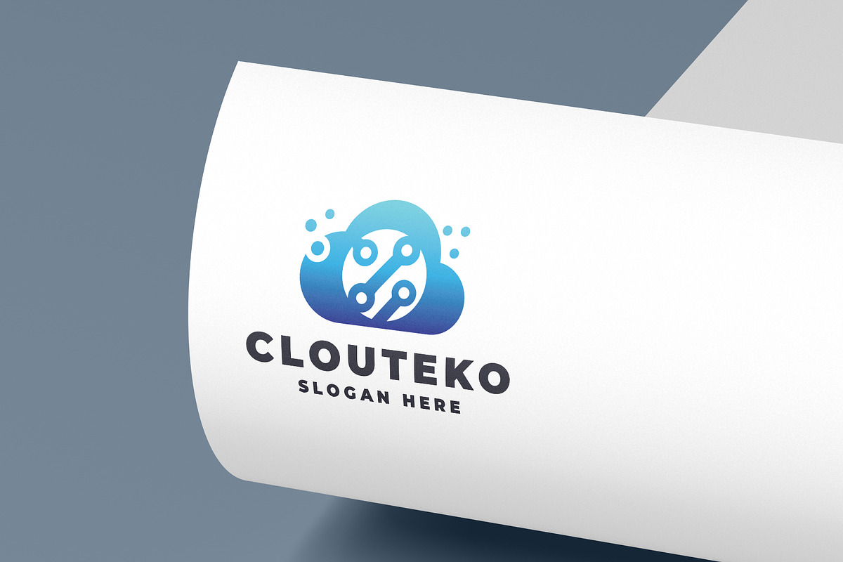 Cloud Ai Tech Logo, a Branding & Logo Template by Design_Planet (Photo 2 of 2)