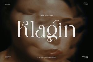 Klagin Elegant Serif Font, a Serif Font by Perfectype