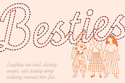 CS Alicent Dashed, a Script Font by Craft Supply Co. (Thumbnail 5 of 8)