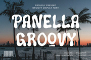 Panella - Groovy Display Font, a Script Font by AQR Studio (Thumbnail 1 of 9)