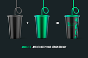 Soda cup mockup, a Cups & Container Mockup by BlackMockup (Thumbnail 6 of 8)
