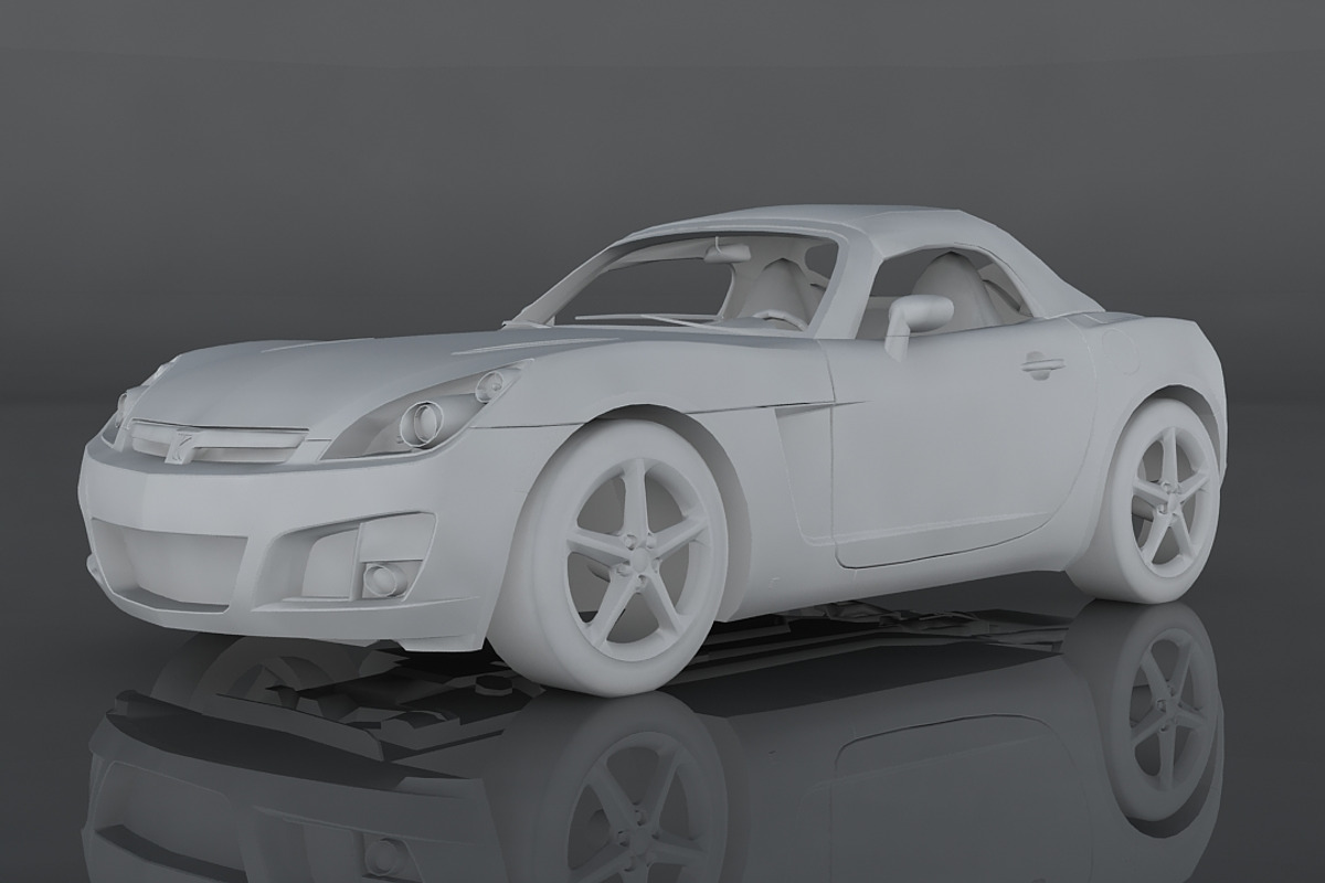 Saturn Sky Red Line, a Cars & Vehicle 3D Model by valtriiu (Photo 12 of 12)