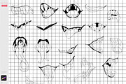 Procreate Kemonomimi Anime Animal, a Brush Add-On by ArtPrintBabe (Thumbnail 6 of 10)