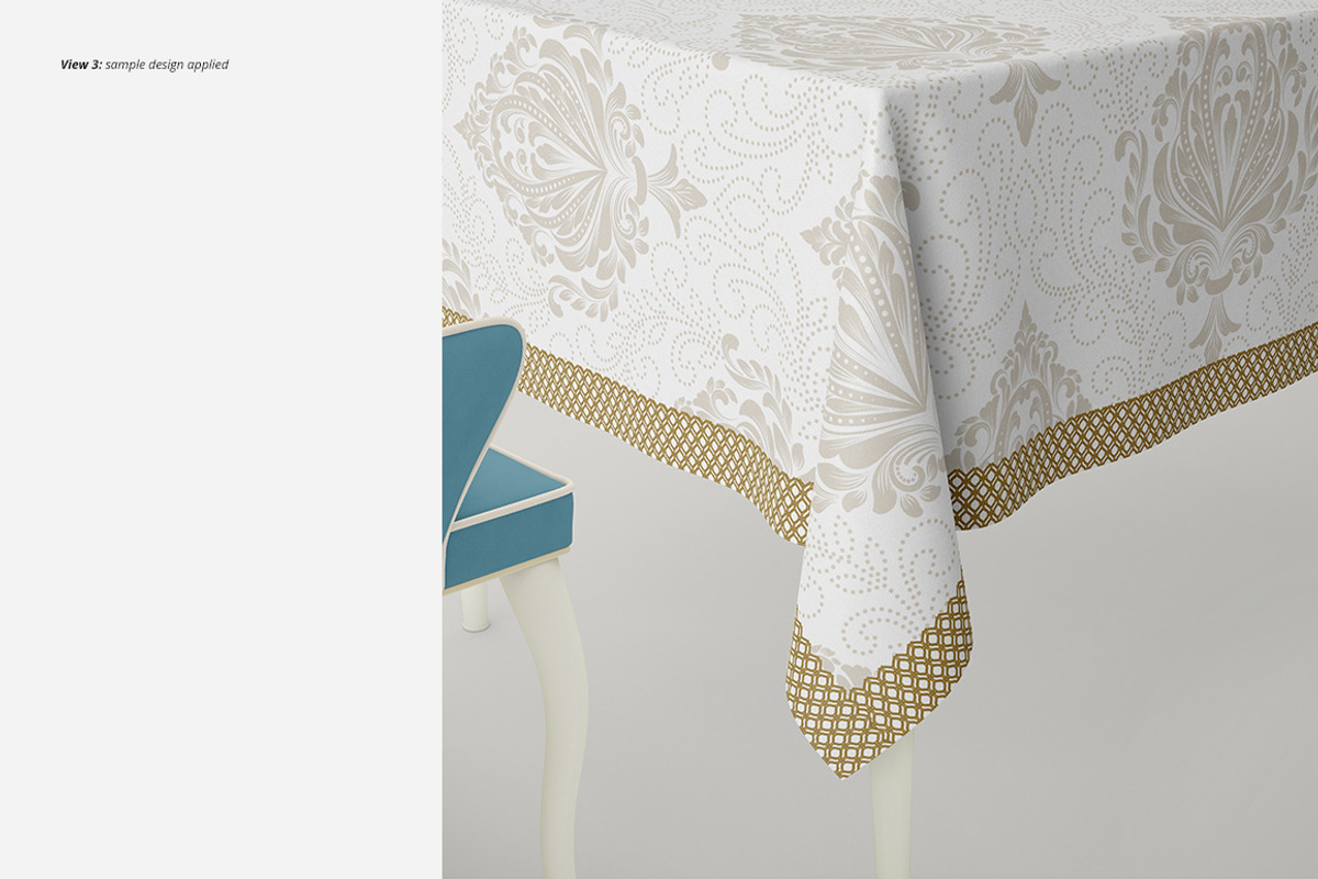 Tablecloth Mockup Set 2, a Product Mockup by creatsy5 (Photo 6 of 9)