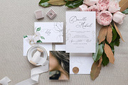 Floral Line Art & Watercolor Set, an Illustration by Laras Wonderland (Thumbnail 5 of 9)