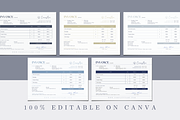 INVOICE CANVA TEMPLATE, a Print Template by The Little Lily Studio (Thumbnail 2 of 5)