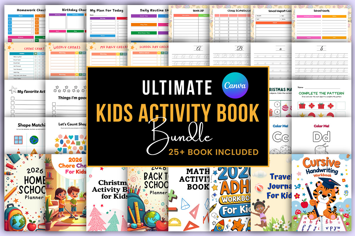 Ultimate Kids Activity Book Bundle