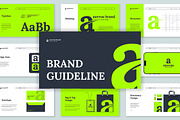Creative Brand Guideline PowerPoint, a Presentation Template by Mighty-Slide (Thumbnail 1 of 5)
