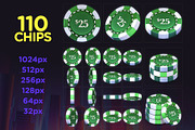 VOKR - Poker Chip Pack 3, a Templates & Theme by Weirdsgn Store (Thumbnail 2 of 5)