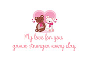 Candy Hearts, a Script Font by DN Creative (Thumbnail 2 of 6)