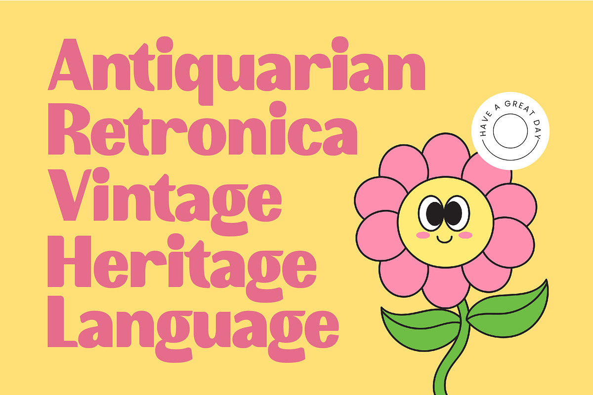 Lyngo Sofun Retro Display Font, a Sans Serif Font by timelesstype.co (Photo 6 of 21)